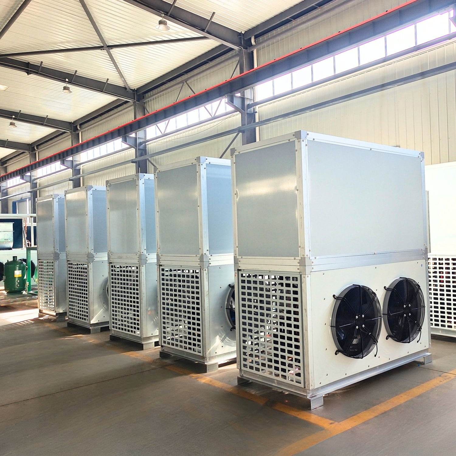 Edible mushroom farming air conditioning